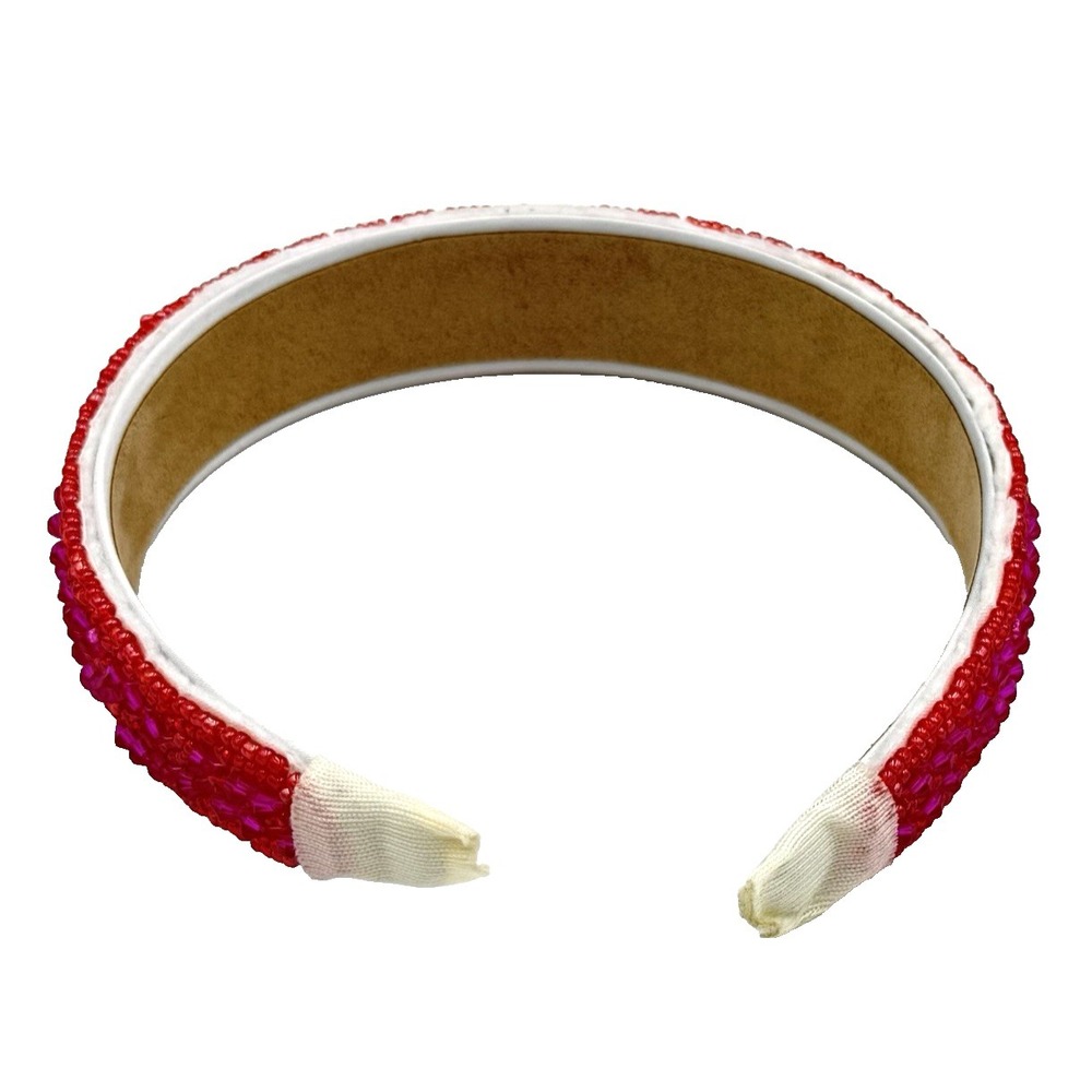 Bohemian Rhapsody Beaded Headband Luxury High-End Hair Accessory NEW Seed Bead - Picture 5 of 7